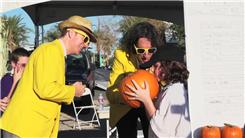 Most Times Kissing A Pumpkin In 10 Seconds